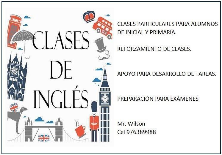 CLASES PARTICULARES DE INGLÉS