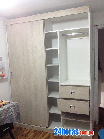 CLOSETS DE MELAMINA DE TENDENCIA