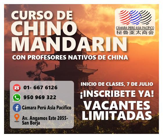 Clases de idioma chino mandarin en Lima