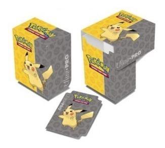 Deckbox Pikachu Ultra Pro Original Cartas Pokemon