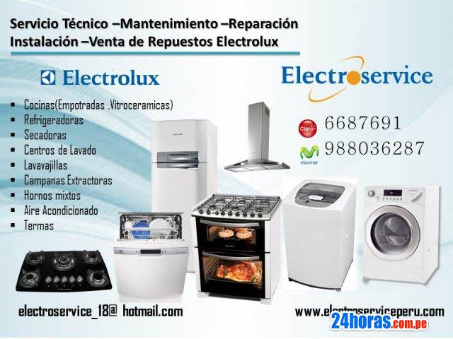 ELECTROLUX servicio tecnico mantenimiento DE