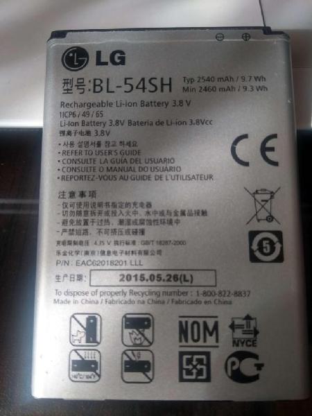 Lg Bateria BL-54SH