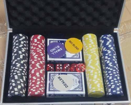 Maletin De Poker De 200 Fichas