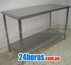 Mesas de trabajo en acero inox ventas lima y provincias