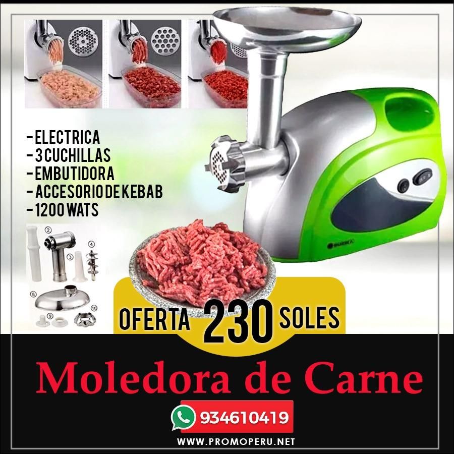 Moledora de Carnes para Hogar