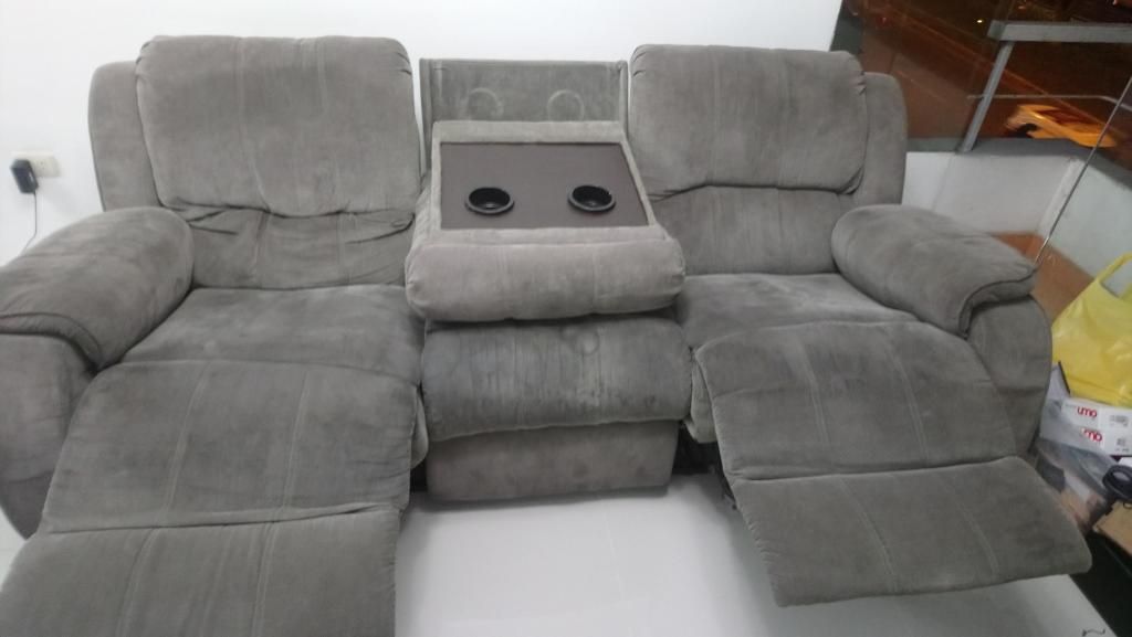 Mueble reclinable 3 cuerpos tipo cine