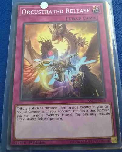 Orcustrated Release - Yugioh Carta Nueva Ingles