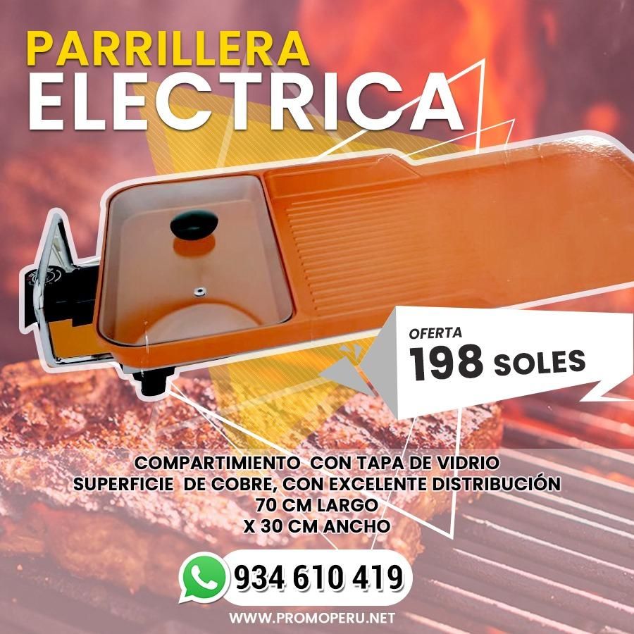 Parillera Elctrica 60 cm largo