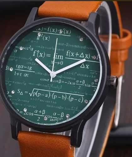 Reloj Diseño Matemático - Regalo -