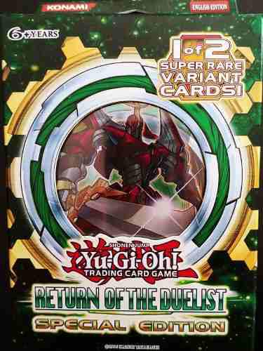 Return Of The Duelist Yugioh Special Edition Yu-gi-oh!