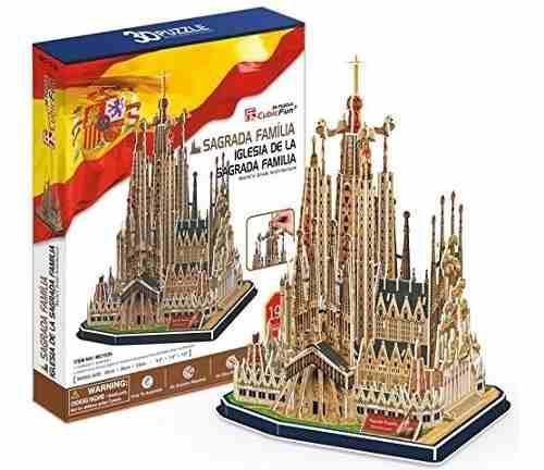 Rompecabezas 3d. Sagrada Familia. Cubic Fun