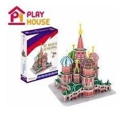 Rompecabezas 3d St Basil's Cathedral De Rusia San Camilo