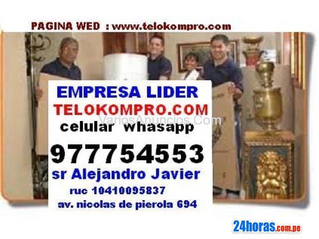 SOMOS LA EMPRESA LIDER EN EL MERCADO TELOKOMPRO.COM,