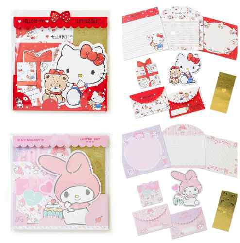 Set Para Escribir Cartas Hello Kitty De Sanrio Japón