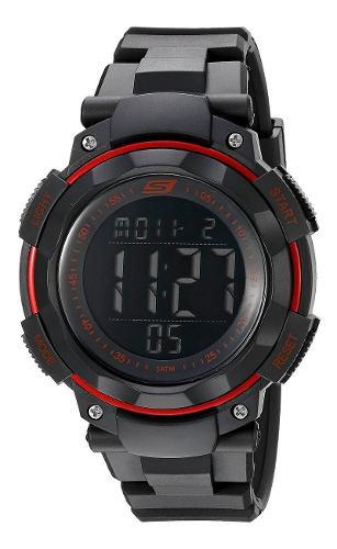 Skechers - Reloj Sr1022 Digital Display Quartz Black Para Ho