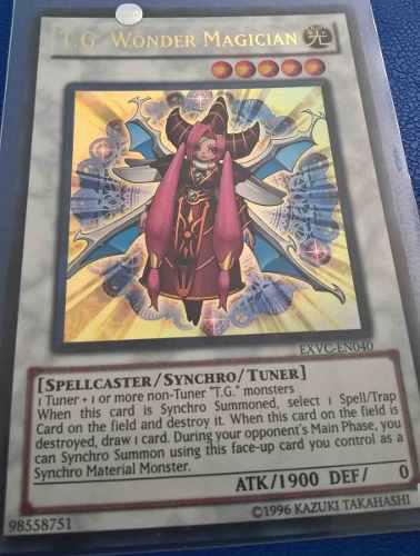 T.g. Wonder Magician - Yugioh Carta Nueva Ingles