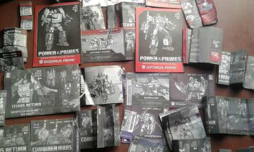 Transformers Manuales Remate