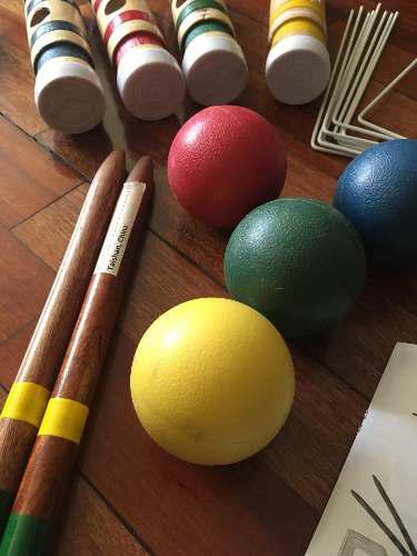 Vendo Lindo Set De Croquet O Golfito Para Jugar En Familia
