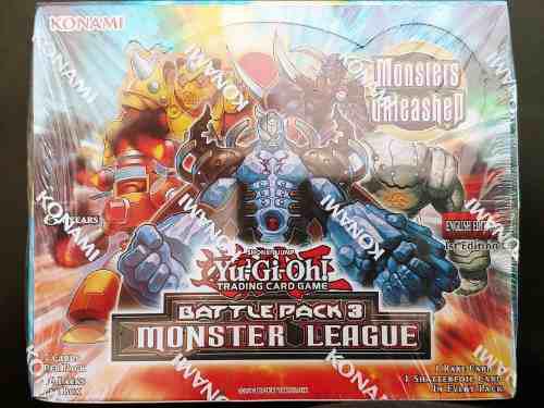 Yugioh Battle Pack 3 Monster League Booster Box Sellado