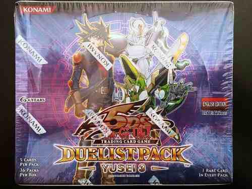 Yugioh Duelist Pack Yusei 3 Booster Box