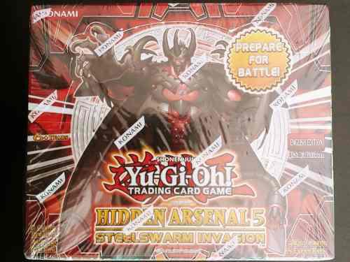 Yugioh Zexal Hidden Arsenal 5 Booster Box Sellado Yu-gi-oh!