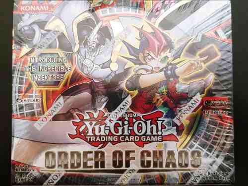 Yugioh Zexal Order Of Chaos Booster Box Sellado Yu-gi-oh!