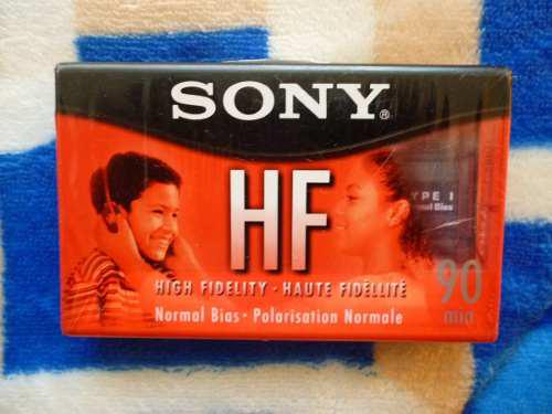 4 Cassette En Blanco Nuevos X 40 Soles - Sony Hf / Fidelidad