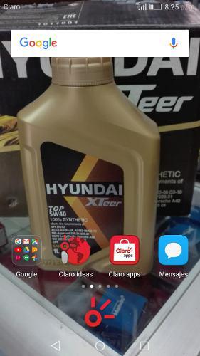 Aceite Full Sintetico Top De Hyundai
