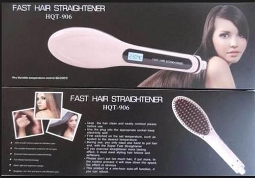Cepillo Alisador De Cabello Fast Hair Straightener