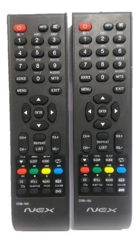 Control Remoto Tv Nex Led