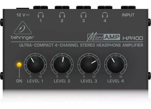 Micro Amplificador De Audifonos Ha400 Behringer