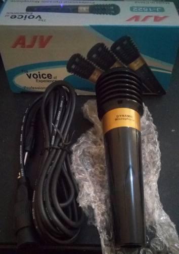 Microfono Avj J-1522 Oferta Karaoke Equipo Voz