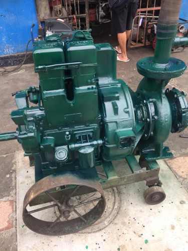 Motor Lister / 2 Cilindros / Bomba De Caracol 4x4 Estandar