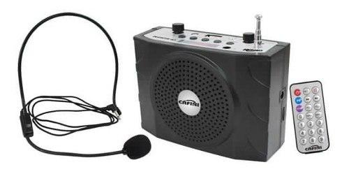 Parlante Altavoz Portatil Con Microfono Vincha Usb Fm Gr