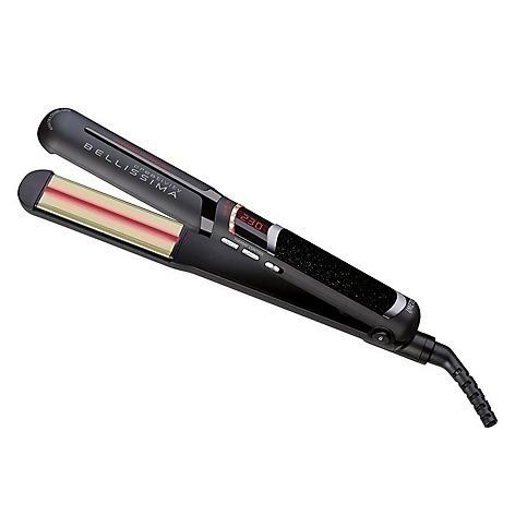 Plancha Bellissima B8100 Color Negro.