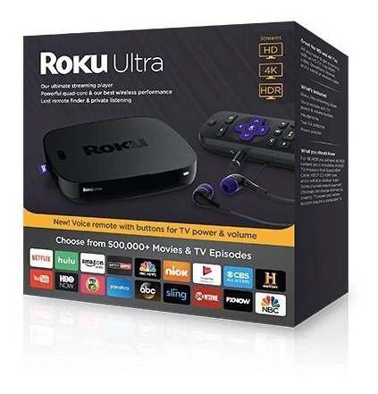 Roku Ultra | Reproductor De Streaming 4k / Hdr / Hd Masplay