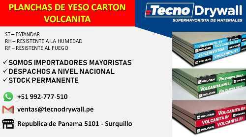 Tecnodrywall - Plancha De Yeso Carton Drywall