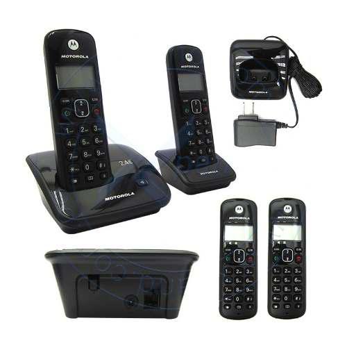 Teléfono Digital Inalámbrico Motorola Auri2020-2, 2.4 Ghz