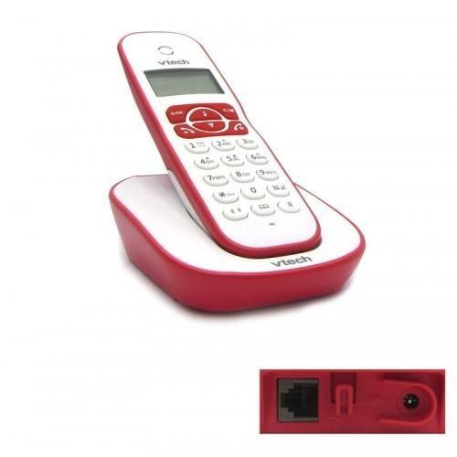 Teléfono Digital Inalámbrico Vtech Vt220r, 2.4 Ghz,
