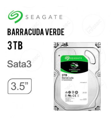 Vendo Disco Duro: Barracuda, 3 TB de Seagate (Nuevo)