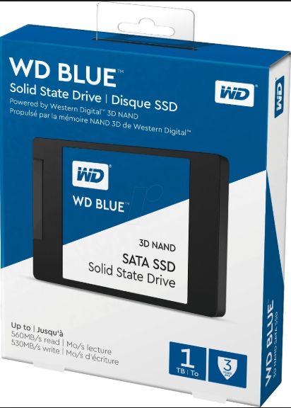Vendo Disco Duro Estado Solido Western Digital Blue 3D NAND,