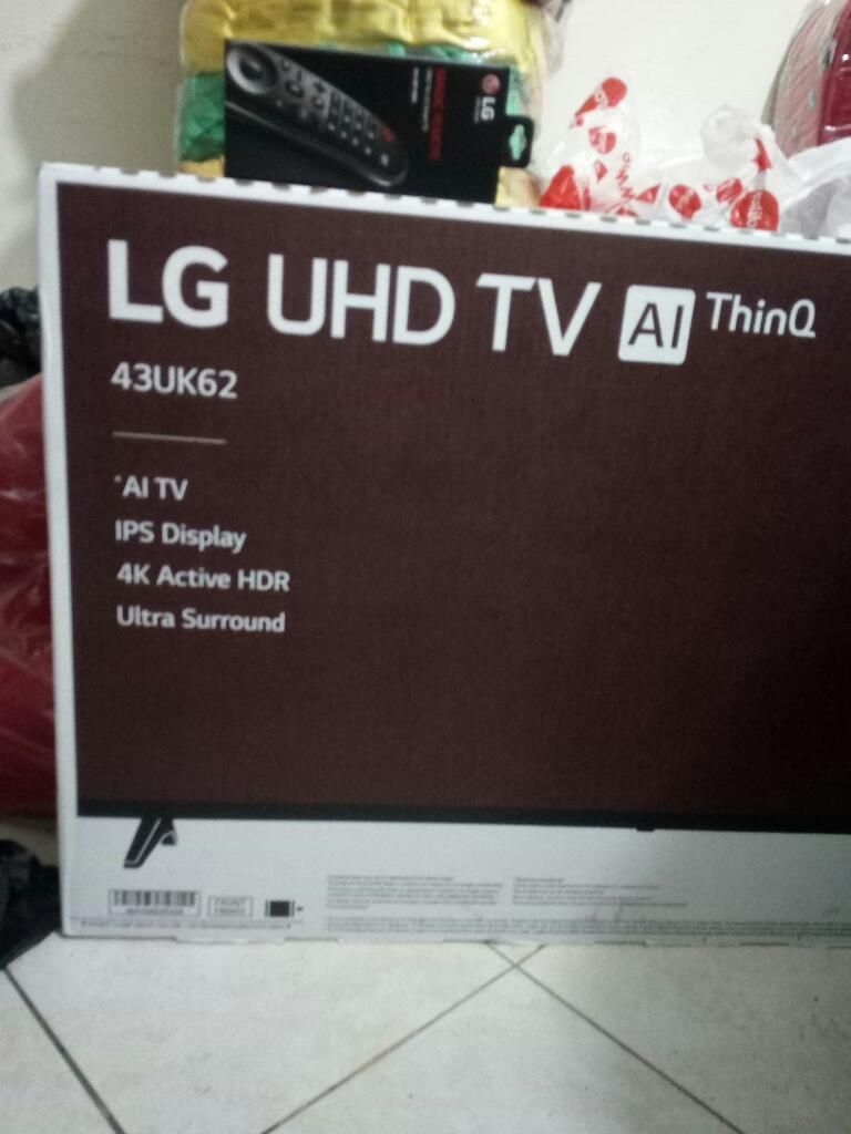 Vendo Tv Lg 43 Smart 4 K