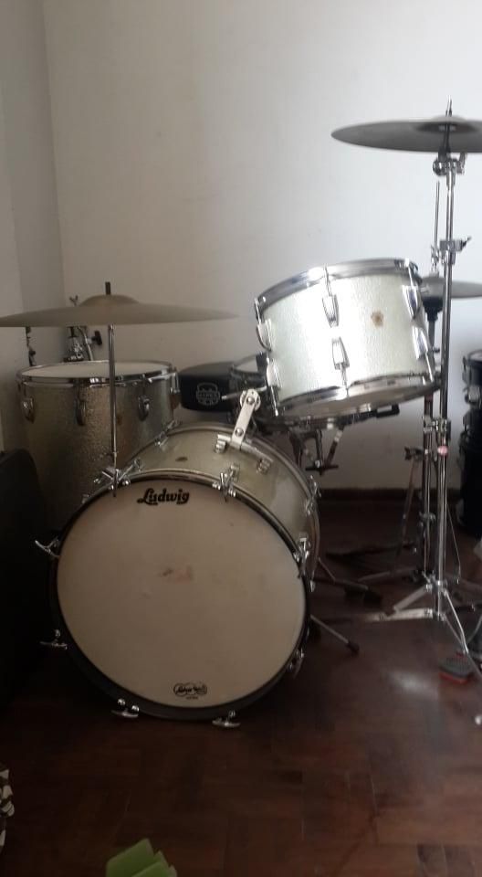 Bateria vintage Ludwig Classic A soles
