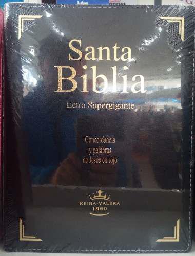 Biblia Reina Valera Letra Super Gigante