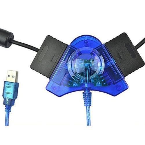 Cable Adaptador Mando Ps 2 Pc Gamer Video Juego Laptop Doble