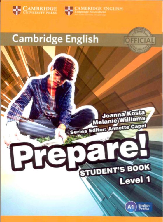 Cambridge English Prepare 1 libro en PDF incluye Workbook,