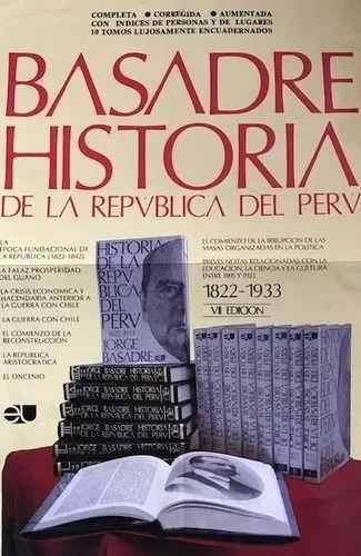 Colección Libros De Historia Basadre Nueva
