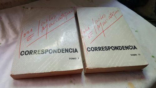 Jose Carlos Mariategui Correspondencia 2 Tomos