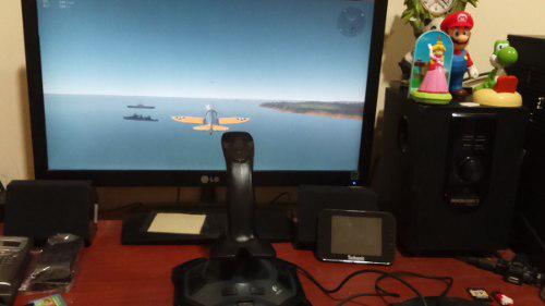 Joystick Logitech Attack 3 Simulador De Vuelo