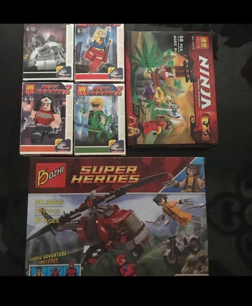 Legos Copias Marvel Dc X Men